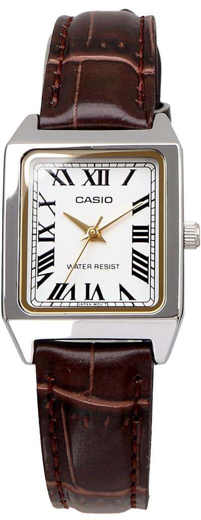 Casio Standard Quartz Watch White Brown Overseas Model [Casio] Women's LTP-V007L-7B2 [Used]