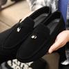 Luxury Brand Fashion Suede Men Casual Shoes Breathable Comfort Men Loafers Slip-on Mens Driving Shoes Mens Lazy Shoes Moccasins