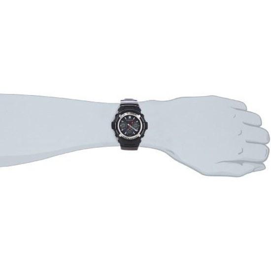 Casio Wristwatch G-Shock Radio Solar AWG-M100-1AJF Black