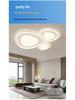 Smart Nordic LED Cloud Ceiling Light - Modern Minimalist, Eye-Protecting for Bedroom, Living Room, Dining Room