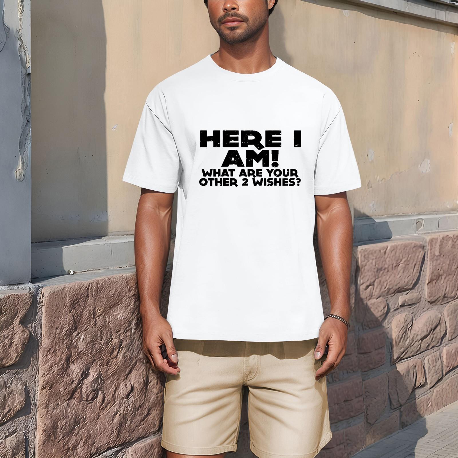 

Мужская рубашка с воротником-стойкой и коротким рукавом, свободная рубашка для отдыха и отдыха, мужская M белый