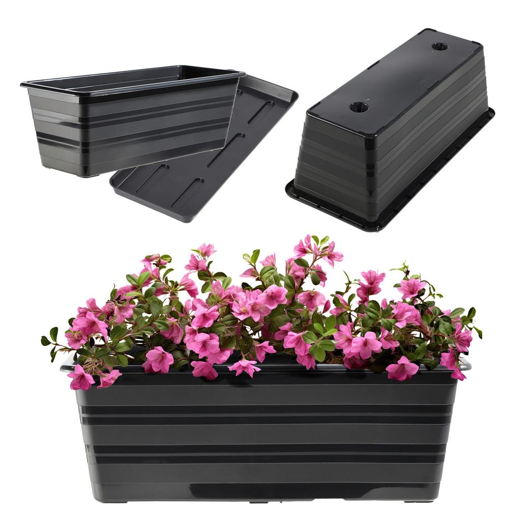 KADAX Balcony Box Flowerpot + Stand