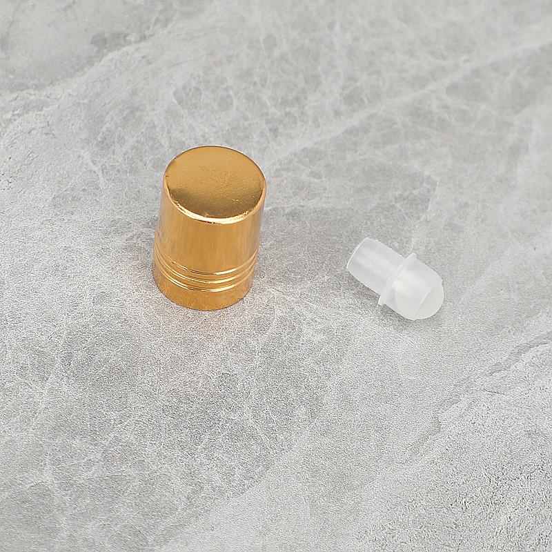 3ml 6ml Mini Ätherisches Öl Rollerflasche Nachfüllbare Parfümflasche Glas Kosmetikbehälter Tragbare Lippenöl Rollerflaschen