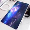 Xxl Purple Blue Cosmic Galaxy Nebula Gaming Mouse Pad Starry Sky Space Print Waterproof Anticrease Rubber Base Desk Mat