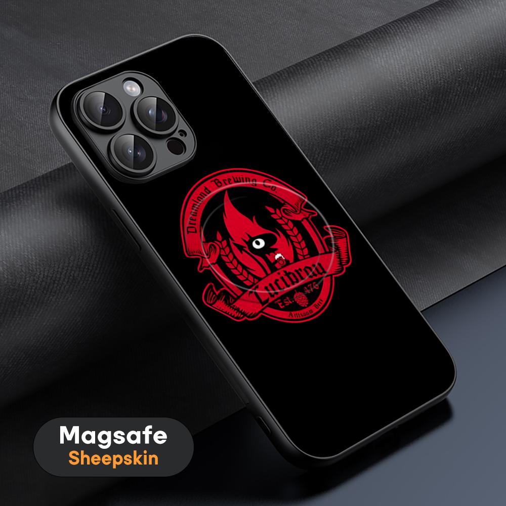 

Luci disenchantment Anime Phone Case For iPhone 17 16 15 14 13 12 11 Plus Pro Max High-end Luxury Magsafe Sheepskin iPhone 12 Pro