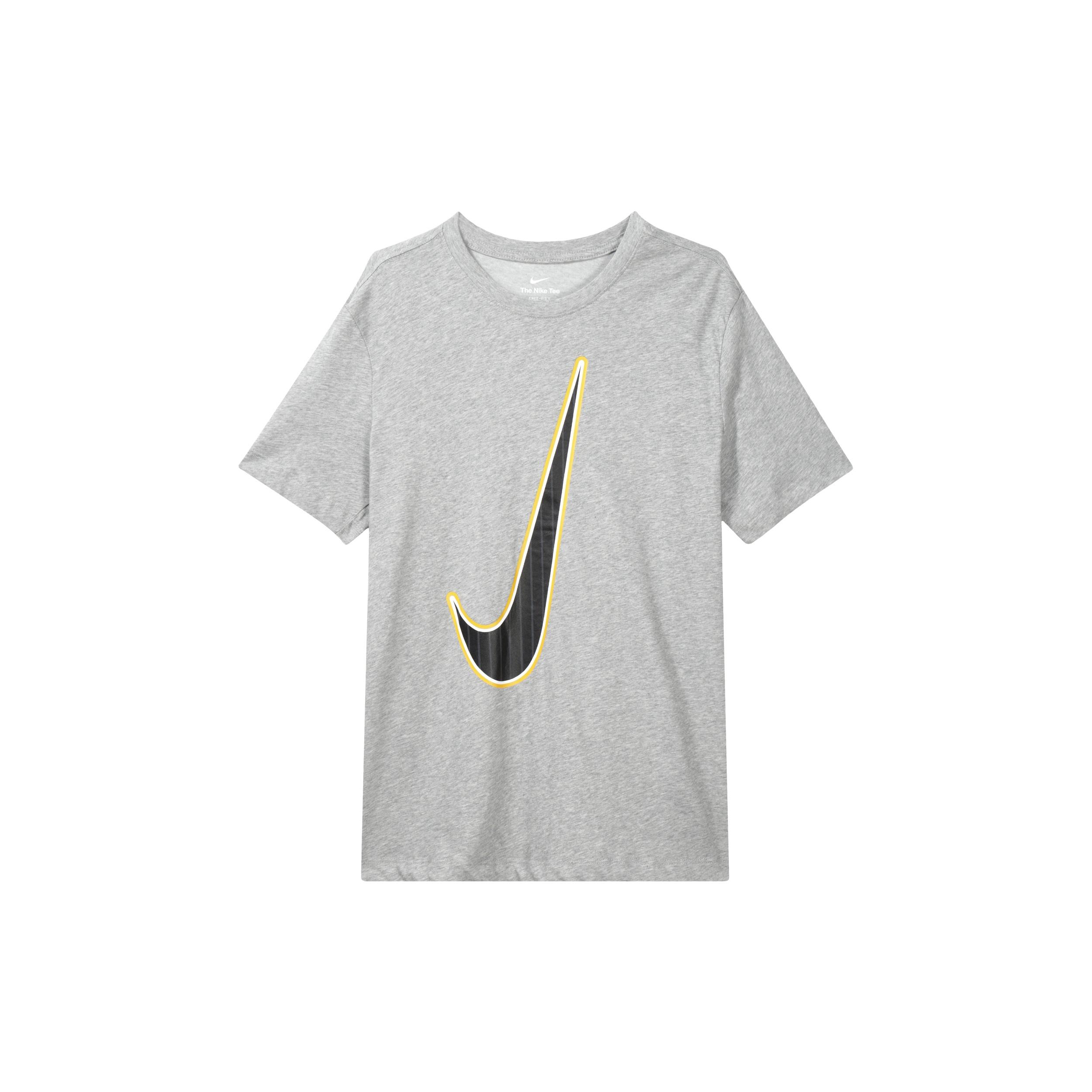 Nike Dri-FIT Logo T-Shirt Grey Men s FD0049-063 M