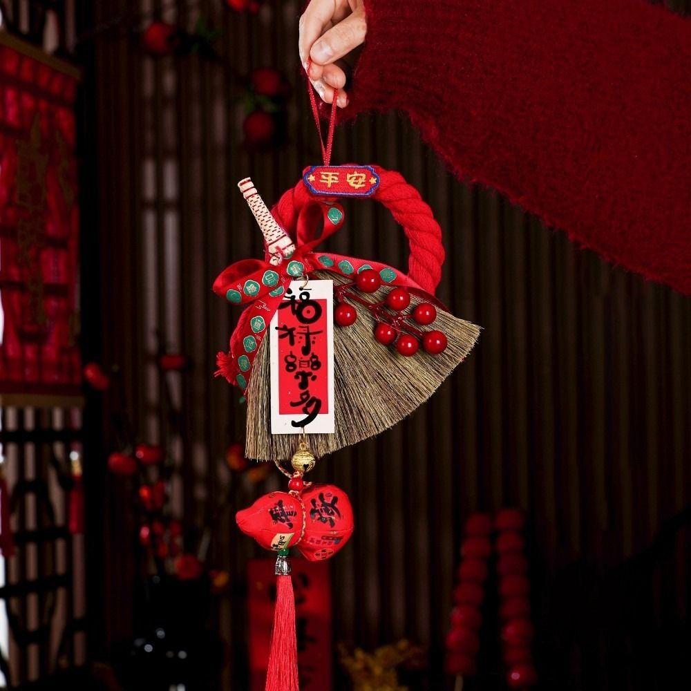 Decorative Chinese New Year Decoration Beat Wishes Spring Festival Pendants  Atmosphere Decorations