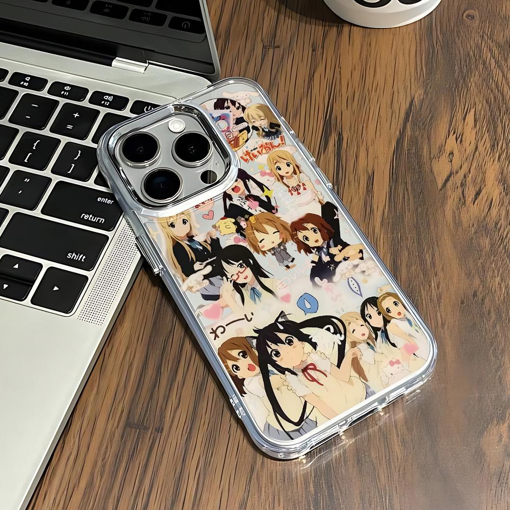 

Аниме Y2k K-K-ON Милый чехол для телефона для Xiaomi Mi 15 14T 14 12T 11T 11 Lite Poco M7 X7 X6 F5 F6 X5 X4 GT Pro 4G 5G Прозрачный Мягкий Xiaomi Mi 11 Lite