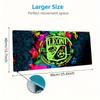 Leon Youth FC Mouse Pad, Large Gaming Desk Mat, Non-slip XXL Mousepad for Laptop & Tablet, Mini PC Playmat with Stitched Edges