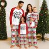 Family Matching Print Sets Pajamas Loungewear Outfits Family Matching Long Sleeve Tops+Pants Set