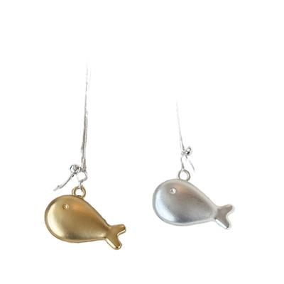 Unique Fish Shaped Pull Chain Adjustable Necklace In Ultra Lightweight Alloy Ideal for Everyday Fashion and Versatile Styling Options