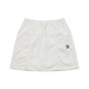 New MLB New York Yankees Basic Collection SS25 Casual Short Skirts Women's Ivory White 3FSKB0753-50IVS