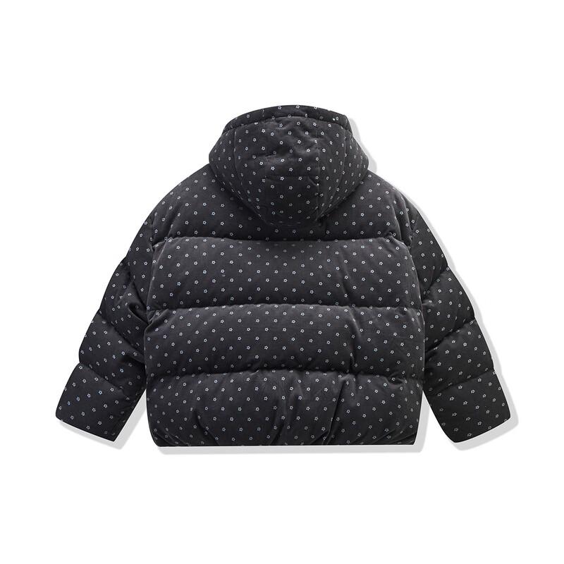 ASK JUNIOR Girls' Hooded Down Jacket