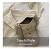 2024 Women's Solid Color Bow Underarm Bag - Fashionable Dumpling Style