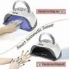 2025 280w UV LED Nail Lamp with Motion Sensing and Memory Function