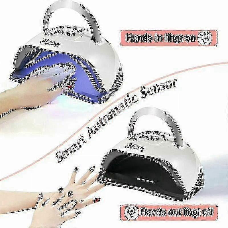 2025 280w UV LED Nail Lamp with Motion Sensing and Memory Function