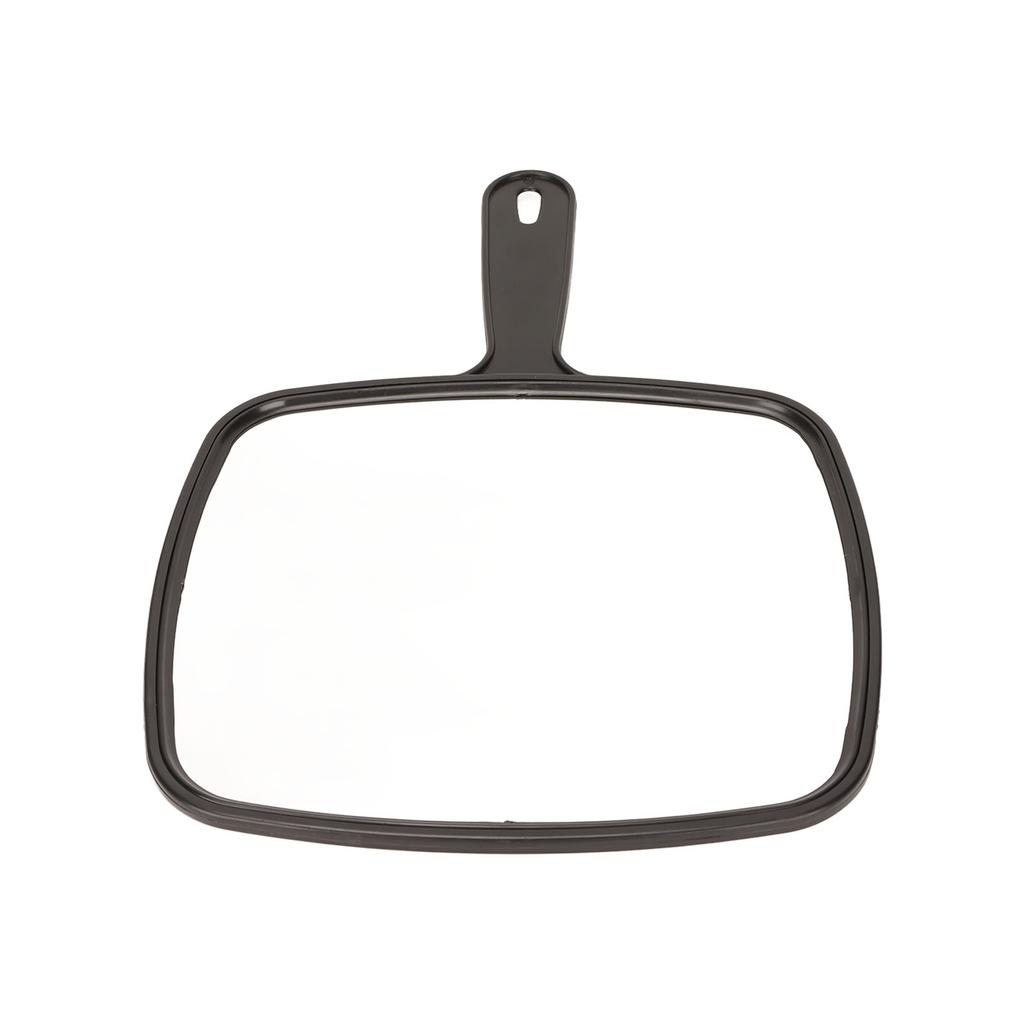 Handle Shaving Mirror Quadrate High Definition Mirror Anti Slip Handle Design Hand Mirror for Hair Salons