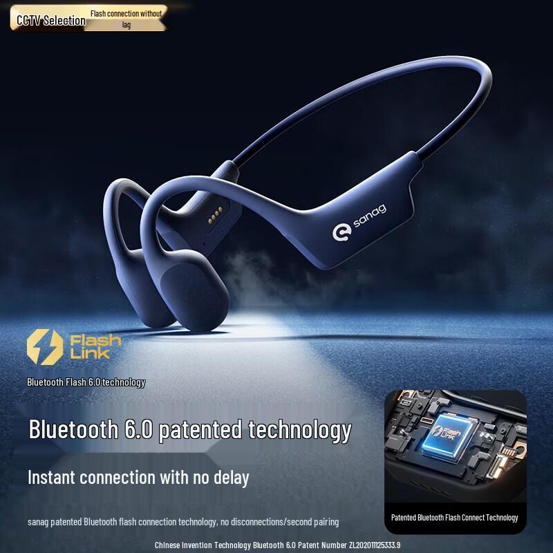 SANAG A30 Bone Conduction Wireless Sports Headphones