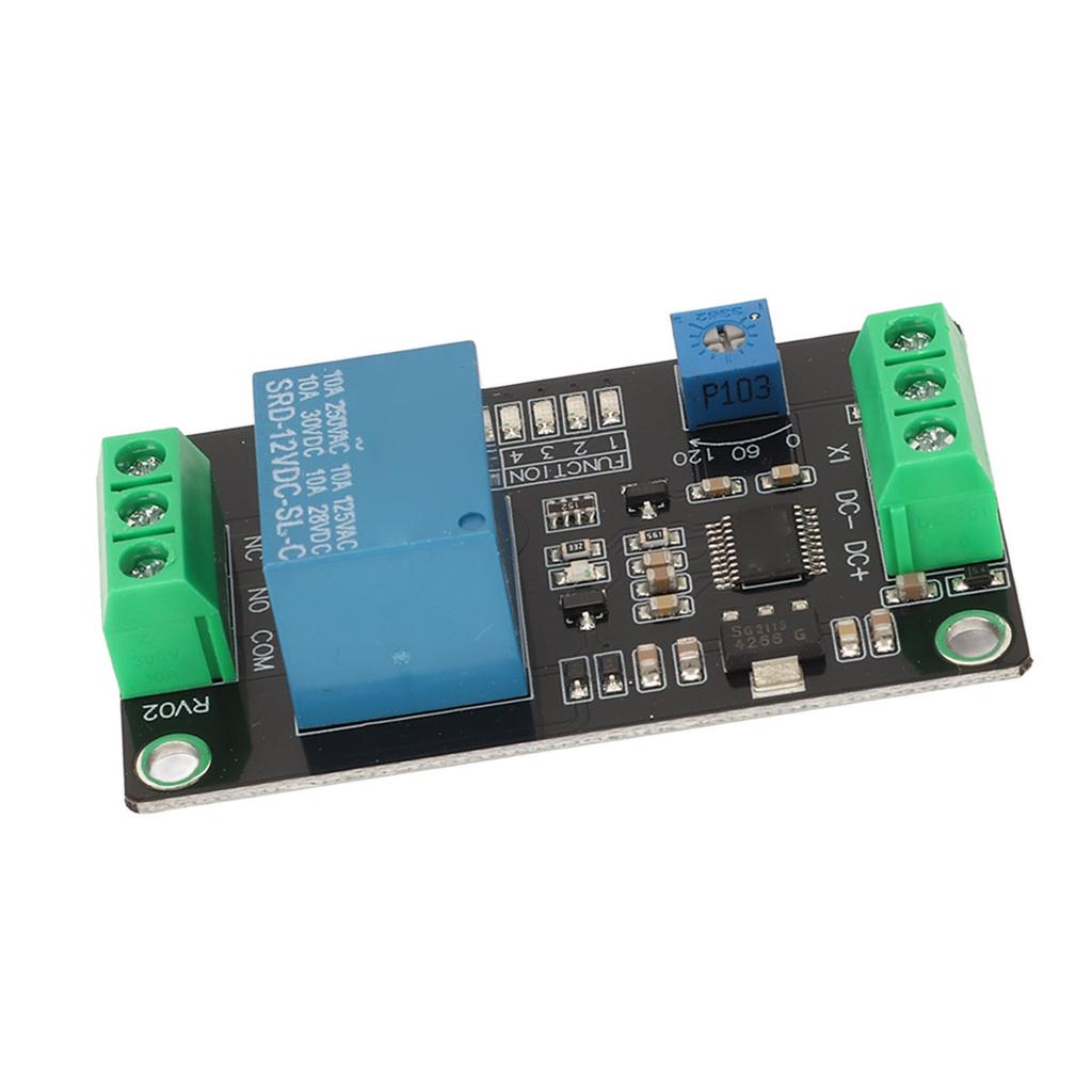Time Delay Relay Module Delayed Disconnection Delayed Closing Self Locking Delay Switch for Industrial Control