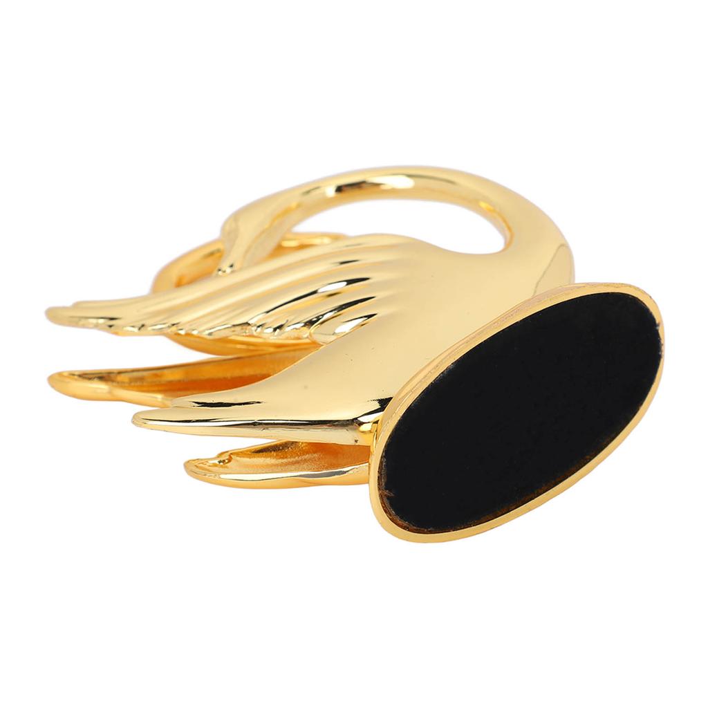 Metal Napkin Holder Rustproof Alloy Swan Design Elegant Style Napkin Dispenser for Kitchen Table Buffet Wedding