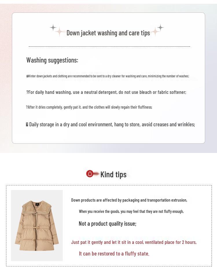 Bai Lu Yu Elegant Fur Collar Long Down Jacket