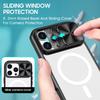 Magnetic Snap-on Phone Case IPhone 17 Pro With Window Cutout MagSafe Compatible Shockproof Scratch Resistant