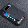 Halfframe Carbon Fiber Kevlar Texture PC For Magsafe Phone Case For Google Pixel 10 9 A Pro ProXL Magnetic Wireless Charge Cover