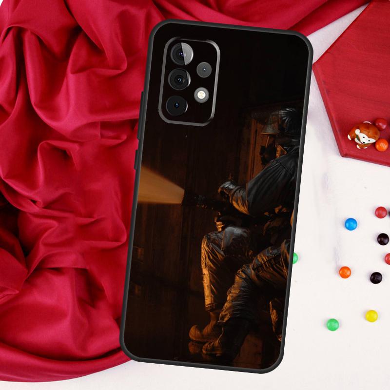 

Firefighter Fire Fireman For Samsung Galaxy A56 A36 A26 A16 A05 A06 A22 A32 A52 A54 A34 A14 A55 A15 A53 A33 A35 Case Samsung A33 5G