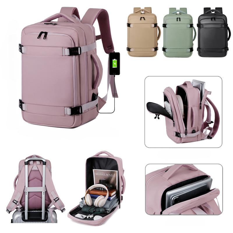 Cabin Airplane Travel Backpack 40x25x20, Hand Luggage Cabin Backpack 40x25x20  Men Women 15.6 Inch Laptop Bags