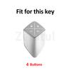 Shell Ring Holder Accessories For Changan Shenlan Deepal S7 S07 G318 S09 S05 L07 Sl03 Car Key Case Keyless Fob Keychain Cover