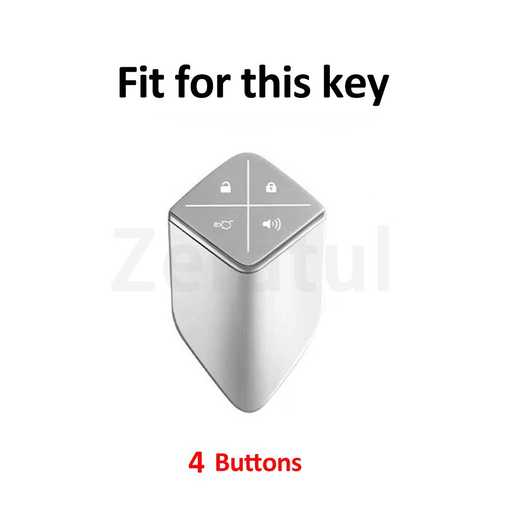 Shell Ring Holder Accessories For Changan Shenlan Deepal S7 S07 G318 S09 S05 L07 Sl03 Car Key Case Keyless Fob Keychain Cover