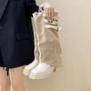 Retro knight boots thick-soled buckle women's boots autumn and winter fashion and thin design temperament fashion boots tide