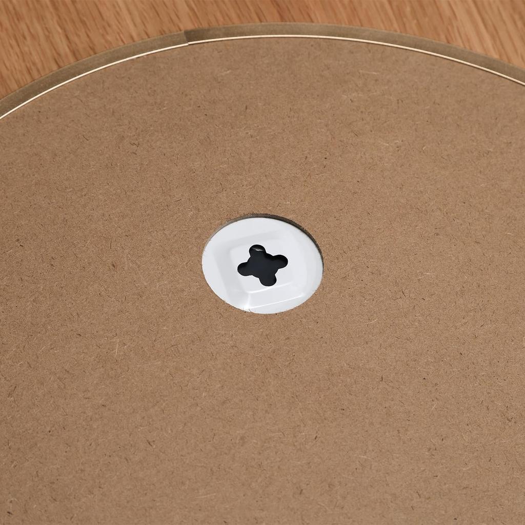 Fuji Boeki Wall-Mounted Mirror, Aluminum Frame, 45cm Diameter, Round, Gold, 41407