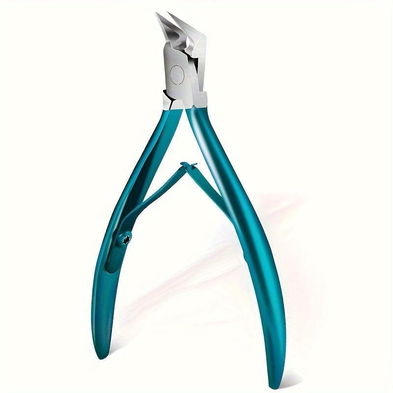 Seniors' Thick Nail Clippers: 1pcs Ingrown Toenail Tool, Straight Blade Stainless Steel