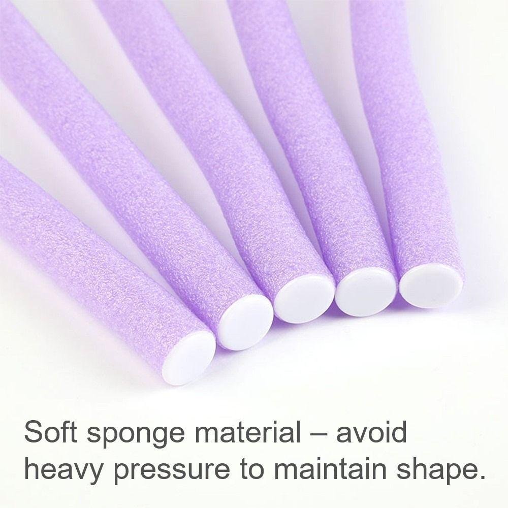 Twist Colorful Perm Curling Bar Soft Foam Random Color Hair Curling Stick DIY Pearl Cotton Eva Curling Iron Women's Accessories