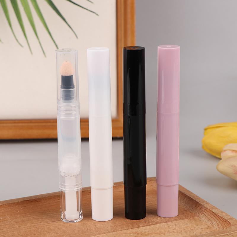 1 Pcs 5ml Foundation Blush Dispensing Refill Pen Rotating Vacuum Nail Up Bottle Pen Cosmetic Gloss Lip Polish Pen Empty Tool