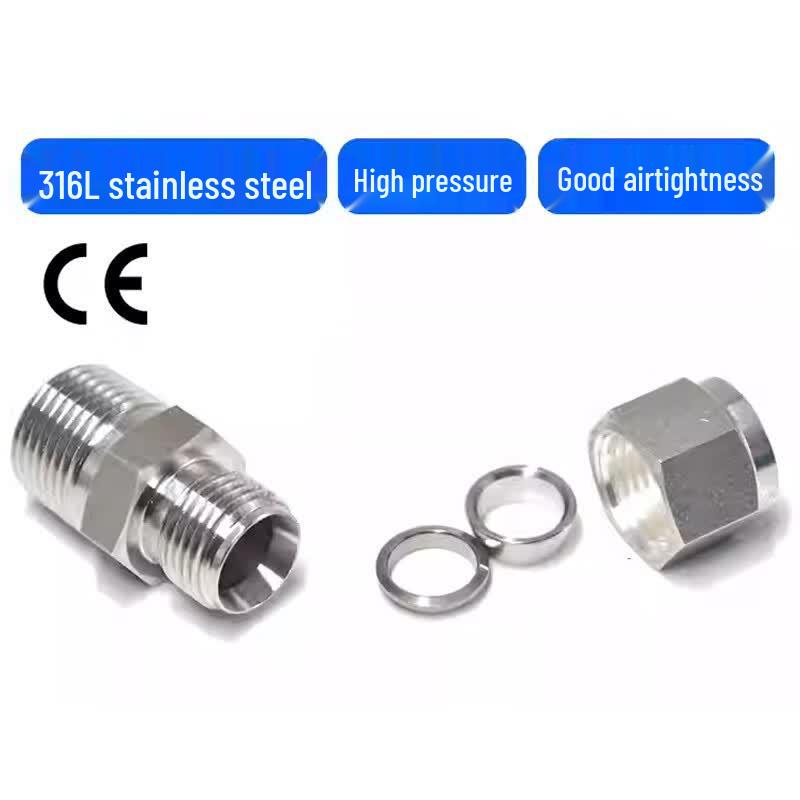 Swagelok Style 316 SS NPT Instrument Conversion Adapter