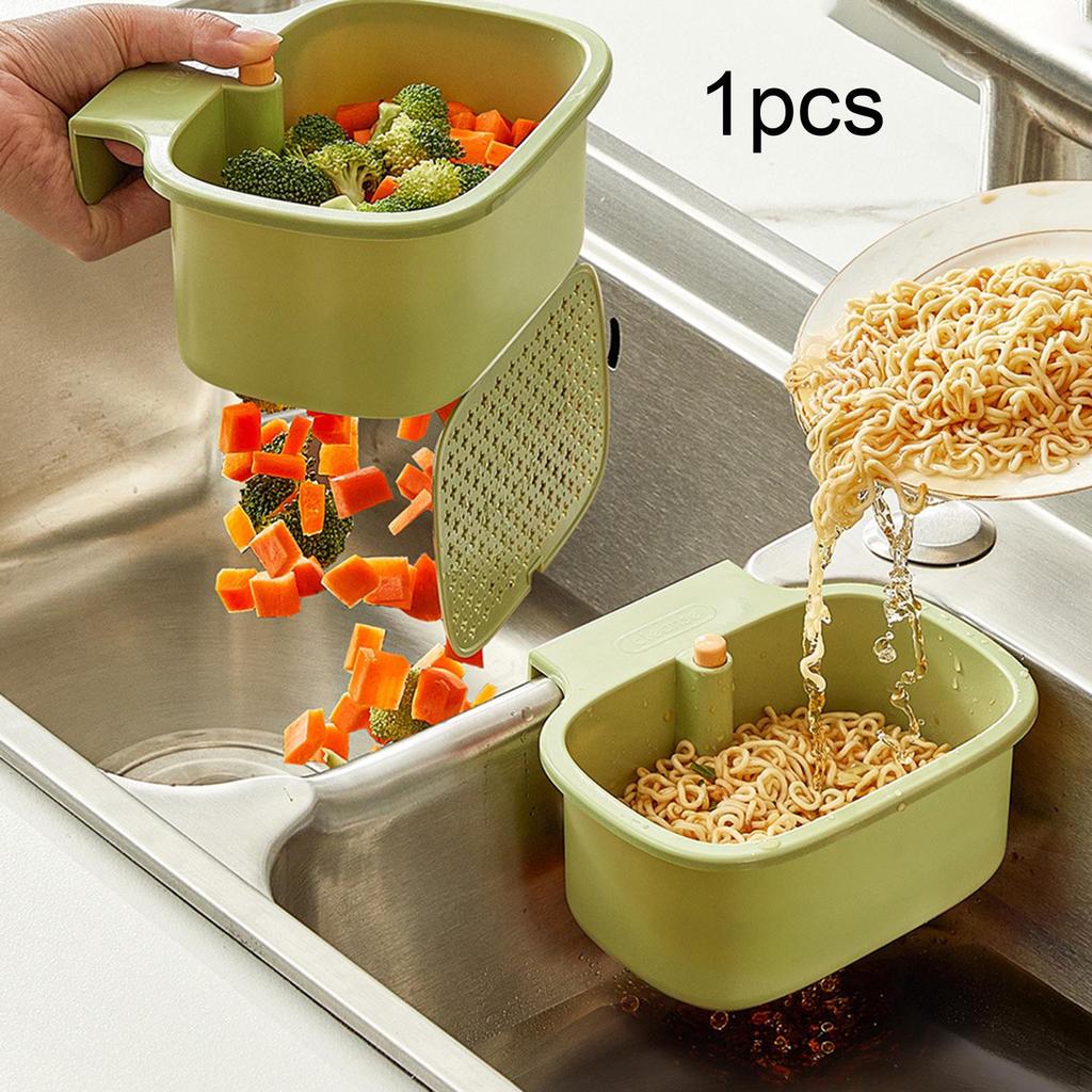 Wiszący kosz na zlew kuchenny, sitko odpływowe, kolektor odpadów spożywczych
