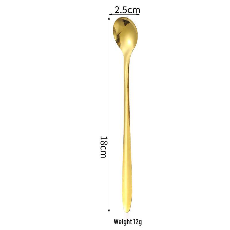 Elegante Edelstahl-Löffel für Desserts, Kaffee und Honig - Design mit Vogelnester-Tremella, Perfekt für Hochzeiten