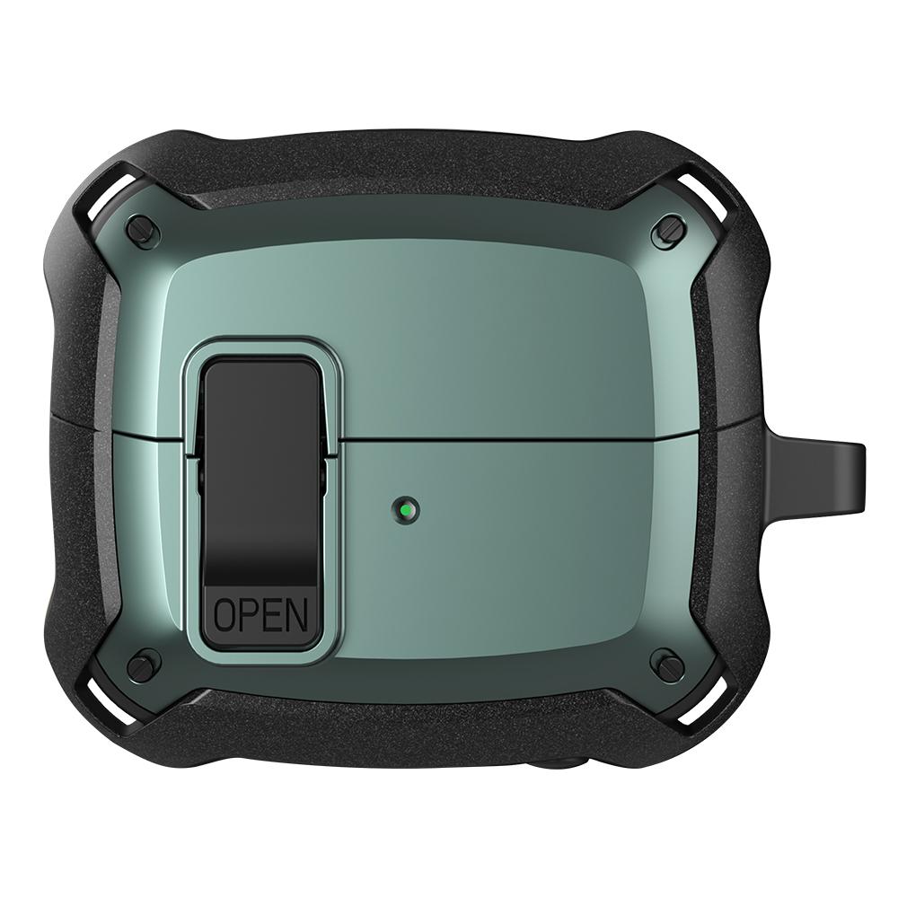 

For Samsung Galaxy Buds3/Buds3 Pro Bluetooth-compatible Earphone Cover TPU+PC Anti-Drop Case with Buckle F