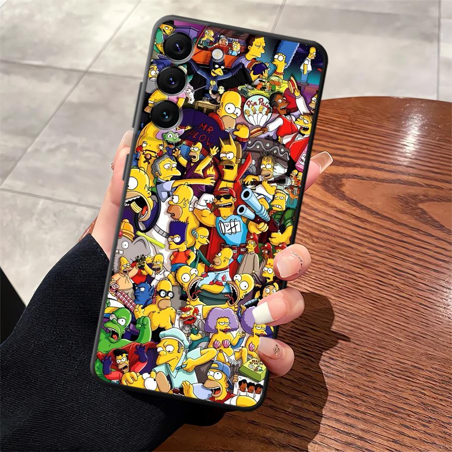 Case for Samsung Galaxy A72 A73 A24 A34 A12 A13 A54 A71 A23 A14 A15 A17 A51 A52 A16 Phone Cover The S-simpsons