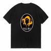Game Mgs Metal Gear Solid Letter Print Unisexs T Shirt The Metal Solid Snake 5 V Foxhound Special Force Group Fox Hound Tshirt Tee