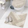 Senko Empire Lid with Adsorption Antibacterial and 17390 M+home Cover, Beige, Multi-Type Sheet, Odor-Resistant Material,