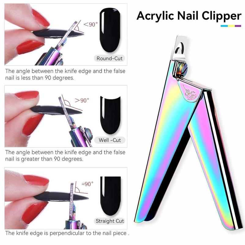 Nail Clippers for Acrylic Nails - Acrylic Nail Clippers, Nail