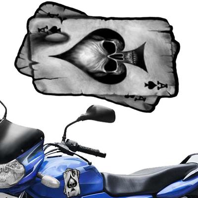 Poker Kort Klistermärken Halloween Klistermärken För Bilrutor Ess i Spader Skalle Bilklistermärken Poker Zombie Bilklistermärken