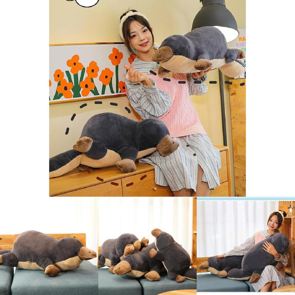 Adorable Plush Duck-billed Platypus Stuffed Animal Toy For Girls Soft Cuddly Gift