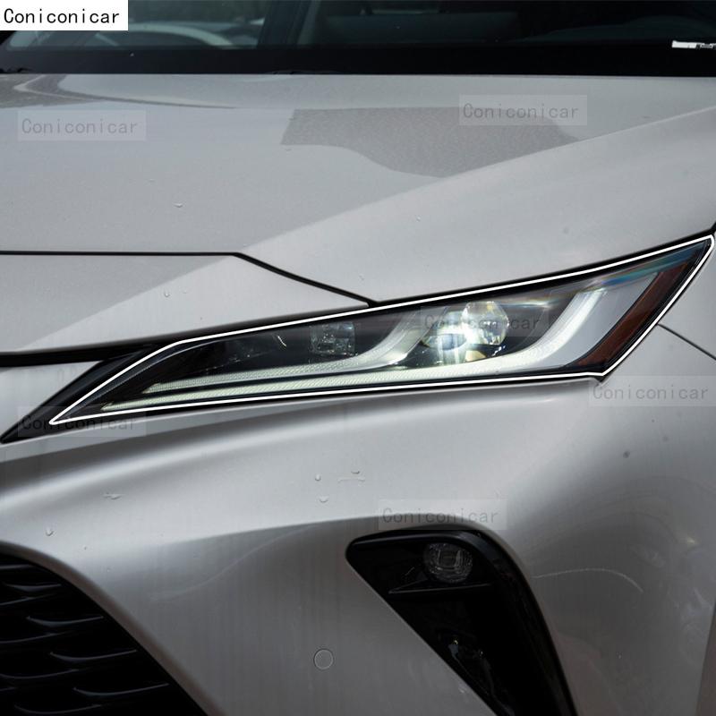 Car Headlight Protection Transparent Anti-Scratch Protective Film TPU Stickers For TOYOTA VENZA -2024 Accessories