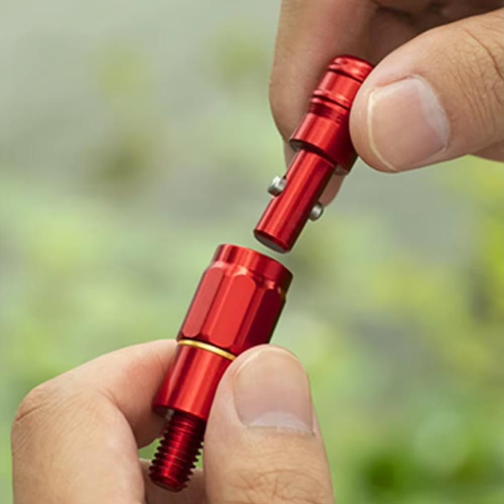 1PC Landing Net Head Adapter Anti-rotation Fish Landing Net Screw Prevent Fish Running Fishing Landing Harpoon Fishing Accessories