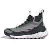New Terrex Free Hiker Gore Tex 2.0 Silver Green Preloved Fig Carbon Women's IE5134