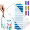 10 Holes Long Strip Ice Cube Mold with Lid Ice Cube Tray Ice Stick Tray Ice Block Mold  Cold Drink